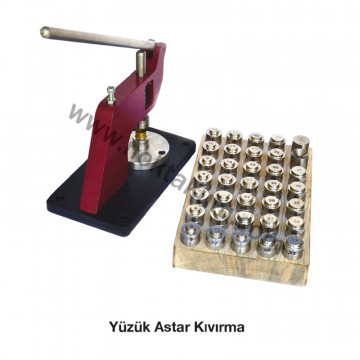 Yüzük Astar Kıvırma Aparatı